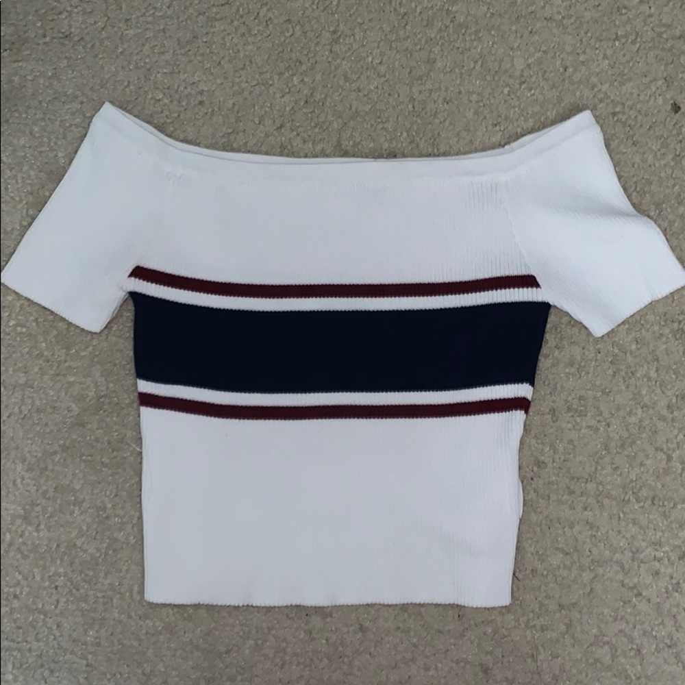 charlotte russe off the shoulder top